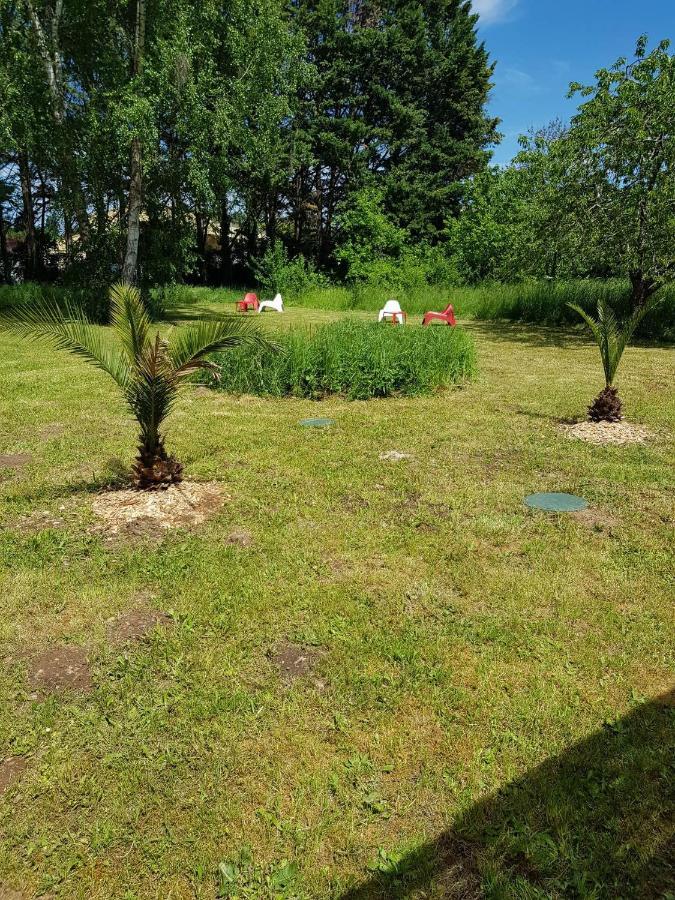02 - Tres Joli 2 Pieces Avec 3 Lits Pouvant Accueillir Jusqu'A 5 Personnes, Situe Au Rdc Avec Entree Independante, Une Place De Parking Reservee Devant L'Entree Et Terrasse Sur L'Arriere Donnant Sur Parc Arbore, Tout Le Linge De Maison Est Fourni Razac-sur-lʼIsle Exteriér fotografie